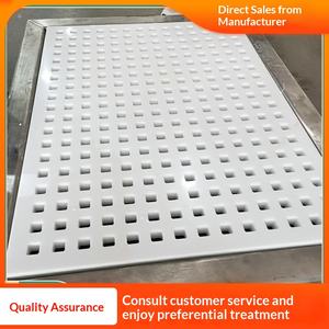 Plaque filtrante en PP, plaque perforée en PP, écran filtrant en plastique, plaque alvéolaire en PP, tampon de drainage, séparateur de pot de stérilisation - Product Image 3