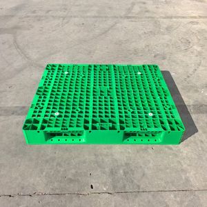 Düşük fiyat yüksek kaliteli HDPE avrupa istiflenebilir çift taraflı dört yönlü plastik palet - Product Image 4