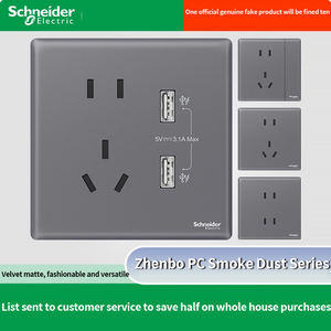 <span class=keywords><strong>Prise</strong></span> d'<span class=keywords><strong>interrupteur</strong></span> série Zhenbo, TV, ordinateur, panneau d'<span class=keywords><strong>interrupteur</strong></span> de décoration de la maison, fumée et cendres - Product Image 4