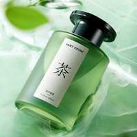 Diffuseur de parfum en verre cylindrique mat, sans flamme, en verre dépoli vert, longue durée, pour la décoration intérieure de villa