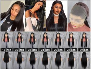 Sin pegamento 13x4 360 encaje completo suelto profundo HD encaje PELUCAS CABELLO humano rizado cutícula Aligine encaje frontal pelucas transparente indio Peluca de pelo - Product Image 6