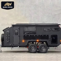 Mobil-home de luxe 4x4 tout-terrain pour camping et voyages, fabrication chinoise, meilleur prix, à vendre