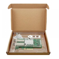 Tarjeta de Red E10G42BFSR 82599EB Chip de Doble Puerto SFP+PCIe 2.0 X8 Interfaz 10GbE Componentes de Computadora X520-SR2