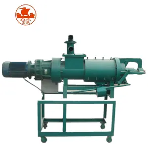 Screw Press Cow Dung Slurry Separator Wet And Dry Manure Separator Dewatering Machine