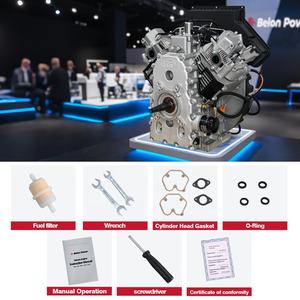 농업 워킹 트랙터 디젤 엔진, 27 마력 전기 시동 2 기통 V 공랭식 디젤 엔진 - Product Image 4