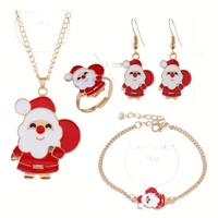 Coffret Cadeau Montre Femme Noël Premium – Ensemble 5 Pièces Boîtier Alliage Mouvement Quartz Verre Acrylique Aiguilles Tendance Luxe