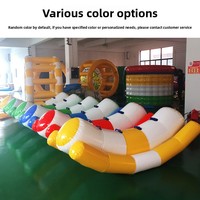 Jouets gonflables pour parc aquatique pour enfants, balançoire aquatique avec tissu en PVC Paratu, 2-3 passagers, tailles 2x0,8m-3m, utilisation en extérieur
