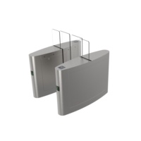 Système d'entrée piétonne intelligente avec portail coulissant automatique RFID, contrôle d'accès par reconnaissance faciale et carte pour salle de sport
