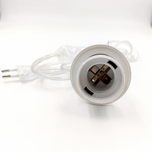 Hagood - <span class=keywords><strong>Cable</strong></span> de Interruptor Transparente de 1.8 Metros, 304 303, <span class=keywords><strong>Portalámparas</strong></span> E27/E14, <span class=keywords><strong>Enchufe</strong></span> EU/US, Adaptador de Ahorro de Energía, <span class=keywords><strong>Portalámparas</strong></span> - Product Image 4