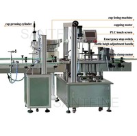 Ligne de remplissage automatique de yaourt à 4 têtes avec pompe magnétique servo en acier inoxydable, haute précision, buse personnalisable pour bouteilles