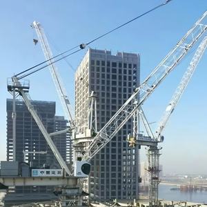 High Quality Rotary Arm Luffing Tower Crane with <b>Gear</b> <b>Motor</b> Bearing & Engine for Construction Use 3-100 Ton Capacity - Product Image 1