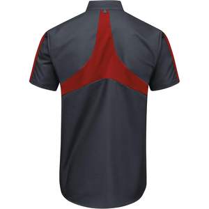 เสื้อทำงานมืออาชีพของผู้ชายเสื้อออมันบล็อคและมิกซ์แขนสั้นผ้าไนลอนระบายอากาศได้สองสีสำหรับการทำเหมือง - Product Image 4