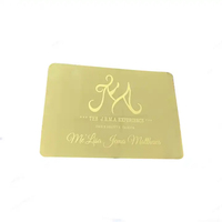 Emblèmes en métal RFID en argent mat VIP Art et carte de visite à collectionner insigne en métal personnalisé avec LOGO
