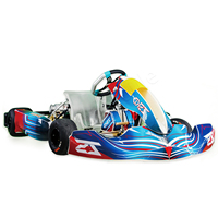 Kart à essence haute performance 225cc 4 temps pour adultes, niveau d'entrée, 120 km/h