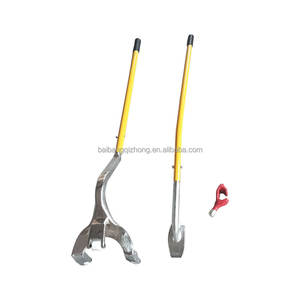 Ensemble d'outils à main en acier pour le démontage et l'installation de pneus, changement de pneus sans chambre à air avec garantie d'un an - Product Image 1