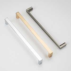 Modern and Minimalist Zinc Alloy Cabinet <b>Door</b> Handles Drawer Handles for Kitchen Cabinets Dressers for Shoe Cabinets Bedrooms - Product Image 2