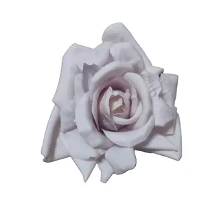 Gerçek dokunmatik yapay ziyafet gerçek dokunmatik güller toptan yapay işık mor güller çiçekler düğün ev dekor için