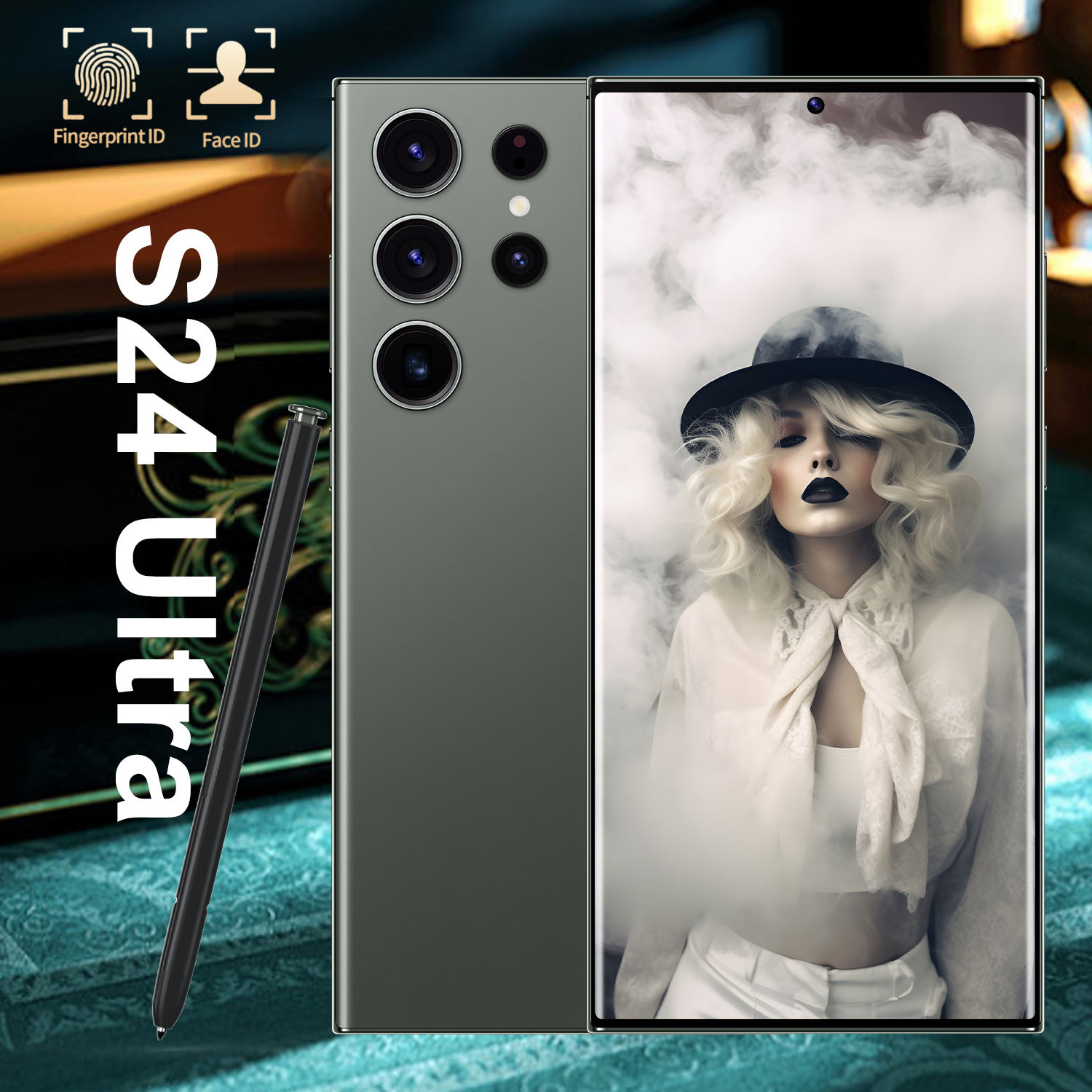 สีเขียว