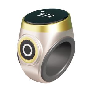 Iqibla Smart Tasbih Tally Counter <span class=keywords><strong>Ring</strong></span> für Muslime Zikr <span class=keywords><strong>Ring</strong></span> Digital Tasbeeh 5 Gebets zeit Vibrations erinnerung Wasserdicht - Product Image 3