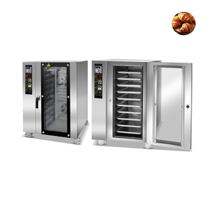 Bakery Rotary Electric Oven Rotary Baking Oven <b>with</b> 10 Trays 5-12 Tray Convection Hot Air Bake Oven - Product Image 6