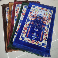 Tapis de prière musulman, tapis de prière islamique, voyage de prière turque, ensemble de tapis islamique persan