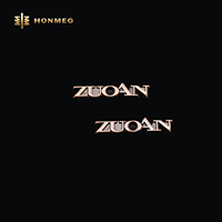 HONMEO OEM ODM Logo Personnalisé Vêtements Jeans Étiquette Métallique Alliage de Zinc Plaqué Étiquette Métallique Personnalisée pour Vêtements Chaussures Sacs