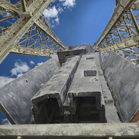 Système de pont en acier moderne à haute résistance, facile à assembler, barrière acoustique, anti-collision, réutilisable, coffrage préfabriqué