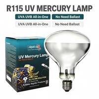 Lampe UV au mercure pour terrarium, ampoule de bain de soleil pour reptiles