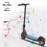 2024 Envío gratis barato E-scooter con aplicación UE EE. UU. Almacén Scooter eléctrico plegable 350W 36V 10.4Ah Scooters eléctricos rápidos