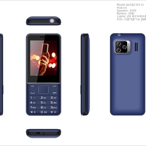 โทรศัพท์มือถือ OEM T475 2G รองรับซิมคู่ ดีไซน์แบบแท่ง หน้าจอ 2.8 นิ้ว แบตเตอรี่ขนาดใหญ่ 2500mAh ปรับแต่งได้ รองรับหลายภาษา - Product Image 5