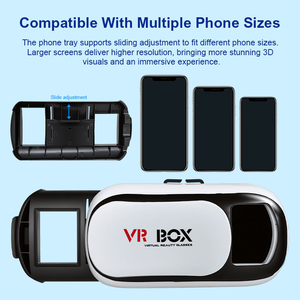 Gafas VR Inteligentes para Ver Vídeos, Auriculares Profesionales <span class=keywords><strong>de</strong></span> Realidad Virtual 3D, Caja VR 3D Inmersiva <span class=keywords><strong>de</strong></span> Alta Definición para Películas - Product Image 4