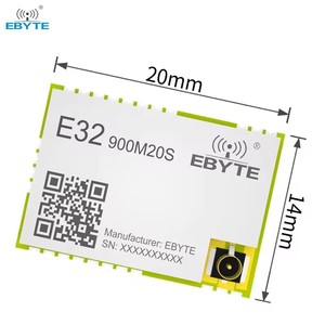 EBYTE E32-900M20S ระยะทางไกล ใช้พลังงานต่ำ ขนาดเล็กพิเศษ 868MHz SMD โมดูลไร้สายโลรา - Product Image 1