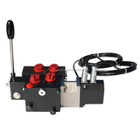 Vanne modulaire proportionnelle à quatre voies HUANUO PVG32, détection de charge, DC12V-24V/AC220V, pression 350 bars, débit 30 GPM, garantie 1 an