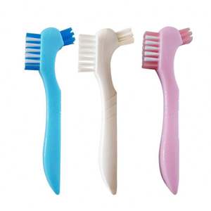 Brosse à <span class=keywords><strong>dents</strong></span> <span class=keywords><strong>pour</strong></span> prothèses dentaires Brosse nettoyante <span class=keywords><strong>pour</strong></span> appareils dentaires Protège-<span class=keywords><strong>dents</strong></span> Fausses <span class=keywords><strong>dents</strong></span> - Product Image 4
