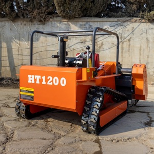 เครื่องตัดหญ้าแบบสายพานลำเลียง 370 กก. รุ่น Htm1200 พร้อมเครื่องยนต์และชุดเกียร์ ประสิทธิภาพสูง ปรับได้ 20-150 มม. - Product Image 3