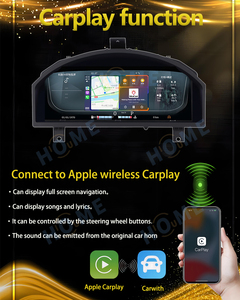 Écran de compteur de vitesse numérique Carplay pour Land Rover Freelander 2 2007-2012, cockpit virtuel, instrument - Product Image 4