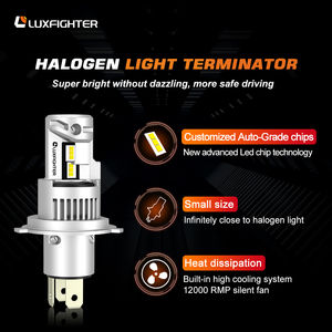 LUXFIGHTER Usine Vente en Gros Q16 H1 <span class=keywords><strong>H3</strong></span> H4 H7 H11 100W 8000LM 6000k Double Direct LED Phares Ampoules Pour Voiture Auto Camion - Product Image 6