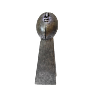Trofeo de Fútbol de Resina Plateada Antigua Weivista, Premio para <span class=keywords><strong>Liga</strong></span> de Fantasía - Product Image 5