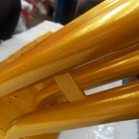 Supports de fixation en acier de 10 mm au design moderne pour tables basses en bois, fournitures d'usine pour bureaux à domicile