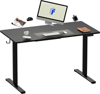 Table d'ordinateur de bureau de haute qualité bureau assis sur pied bureau debout à moteur unique Table électrique réglable en hauteur