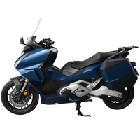 Boîte de rangement latérale rigide à dégagement rapide pour moto Honda NSS750 Forza 750, installation/amélioration directe usine