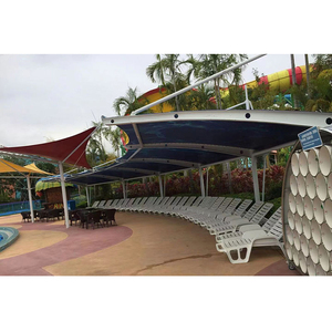 Nouvelle Tendance Toiture Extérieure en Tissu Tensile PVDF pour Structure Métallique de Tribunes de Football sur Terrain avec Toit - Product Image 5