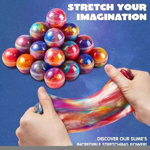 Wholesale 24-Color Ball Design Galaxy <b>Slime</b> Kit Non-Toxic Sensory Toys for Kids Party Favors & Classroom Rewards Boxes - Product Image 3