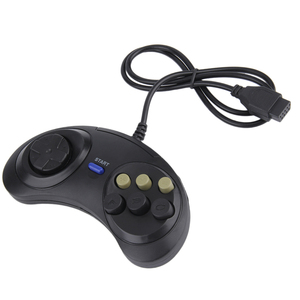 Mando con Cable para <span class=keywords><strong>Sega</strong></span> Genesis, Controlador de Juego Clásico USB con 6 Botones y Joystick para Juegos Retro MD2 <span class=keywords><strong>PC</strong></span> MAC <span class=keywords><strong>Mega</strong></span> <span class=keywords><strong>Drive</strong></span> - Product Image 5