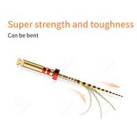 Accesorios de Alta Calidad para Fresas Rotatorias Endodónticas con Fuente de Energía Eléctrica, Activación por Calor, Sección Transversal Convexa Triangular, Torque de 1.5N cm
