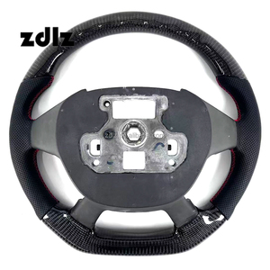 Volante Deportivo Personalizado de Fibra de Carbono Negra Perforada para <span class=keywords><strong>Ford</strong></span> <span class=keywords><strong>Focus</strong></span> MK3 <span class=keywords><strong>2010</strong></span> 2014 ST <span class=keywords><strong>RS</strong></span>, Forma de D, Mejora de Rendimiento - Product Image 6