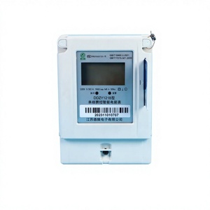 Medidor de Electricidad <span class=keywords><strong>Prepago</strong></span> Monofásico DDZY1218, Medidor de Energía Inteligente RS485, Clase 0.5 de Precisión, Corriente Máxima de 80A para Uso Residencial - Product Image 1