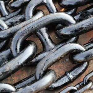 Chaîne d'ancre marine à maillons, grade U1 U2 U3, en acier à faible teneur en carbone, pour amarrage de navires - Product Image 5