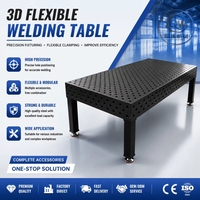 Table de soudage 3D flexible réglable en fonte ou en acier de haute qualité, vente directe usine