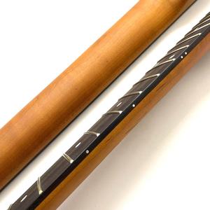 Mástil de Guitarra TL Vintage de 25.5 Pulgadas con 22 Trastes, Acabado Satinado Personalizado, Arce Roasted Plain con Diapasón de Palisandro - Product Image 4